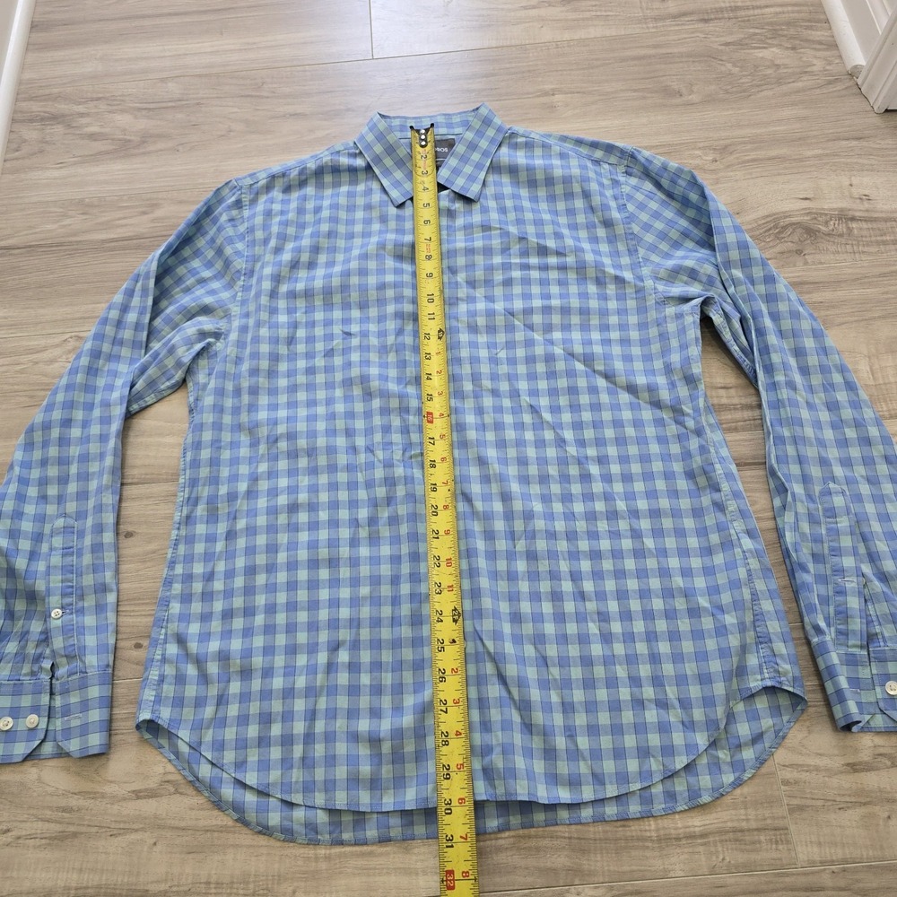 Bonobos Button Shirt Mens XL Slim Fit Blue Long Sleeve - Picture 6 of 9